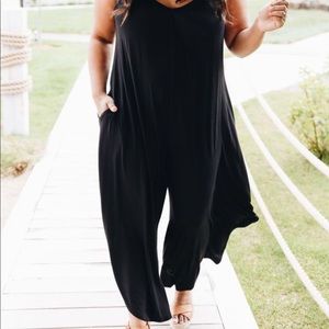 Fabulous NWT Black Jumpsuit 1X